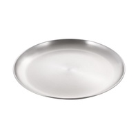 Assiette jetable en acier inoxydable à motif végétal, plateau doré, plateau de service pour barbecue occidental, plateau à dessert, vaisselle de style classique