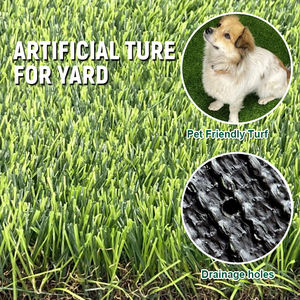 <span class=keywords><strong>Gazon</strong></span> artificiel naturel de 40 mm, tapis vert pour l'aménagement paysager, les terrains de jeux et l'utilisation en extérieur - Product Image 3