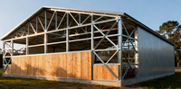 Casa Prefabricada de Acero de Una Planta, Estructura de Acero Ligero, Diseño Personalizado para Viviendas Familiares y Proyectos Habitacionales