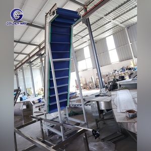 สายพานลำเลียงแบบเอียงชนิด Z ทำจากสแตนเลส สำหรับการขนส่งระยะสั้น ทนทาน ปรับความเร็วได้ - Product Image 3