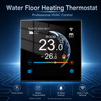 Termostato Inteligente WiFi para Calefacción por Suelo Radiante, 3A, Tuya, Programable, Pantalla TFT a Color, Controlador de Temperatura Ambiente, OEM, ODM
