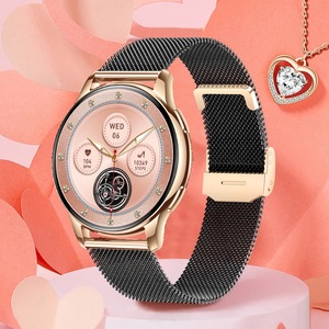 <span class=keywords><strong>2025</strong></span> Vòng Hình Dạng Thể Thao Thông Minh Đồng Hồ Sang Trọng Tập Thể Dục Smartwatch Cho Phụ Nữ Android Thời Trang Tốt Nhất Thông Minh Đồng Hồ Vòng Hình Dạng 2 Trong 1 - Product Image 4