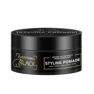 Everythingblack 브랜드 개인 상표 아프리카 컬 헤어 없음 빌드 업 남자 웨이브 Pomade 물 기반 강한 홀드