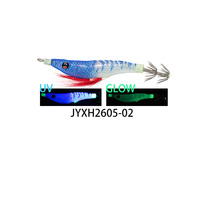 JIGS DE PÊCHE À LA TROUDE DE JINGYANG EGI – LEURRE VIVANT POUR TROUDE DE MER, HAMECLES POUR EAU DE JOUR ET EAU DE NUIT, MODÈLE ROSE NOCTURNE POUR POISSONS D'EAU SALÉE EN RIVIERE ET EN LAKE