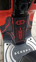 Kit de repose-pieds en caoutchouc pour moto Scoopy 2026 – Pièces de modification populaires pour moto