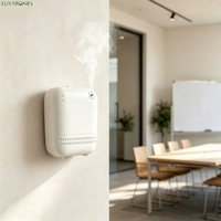 Diffuseur d'arômes double alimentation AE109 150 ml mural à batterie, nébuliseur à air froid pour chambres d'hôtel et usines