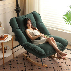 Sillón reclinable Lazy Lounge para sala de estar, balcón, sillón individual para adultos con relleno de espuma - Product Image 1
