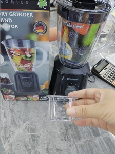 خلاط هوفمان متعدد الوظائف عالي القوة 600 واط، خلاط وطاحونة <span class=keywords><strong>2</strong></span> في 1 مع قفل أمان، عرض ترويجي لأفريقيا - Product Image 4