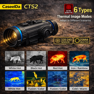 Visore Termico CTS2 con Registrazione Video WiFi, Corpo in Alluminio, Monocolo Termico per Osservazione Esterna - Product Image 6