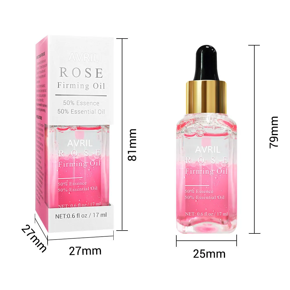 Aceite esencial de rosa de damasco para masaje de perfume reafirmante de rosa de hierbas naturales