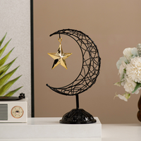 Décorations islamiques pour la maison, décoration de la maison avec lune et étoiles, décoration intérieure moderne