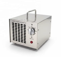 Tragbarer Ozon-Luftreiniger aus Edelstahl, Abnehmbarer 10G Ozon-Generator mit 3-Stunden-Timer, Kommerzieller Ozon-Erzeuger für Zuhause