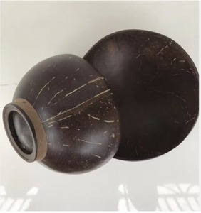 Tazón de Anillo Hecho a Mano con Cáscara de Coco, Tazón para Servir de Coco Natural Ecológico, Utensilios de Cocina Sostenibles - Product Image 2