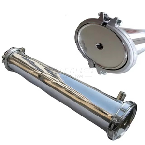 Carcasa para <span class=keywords><strong>Membrana</strong></span> RO SUS 304/316L, Precio Económico, Recipiente a Presión para <span class=keywords><strong>Membrana</strong></span> RO 4040, Acero Inoxidable sin Costuras para Plantas de Manufactura y Hoteles - Product Image 4