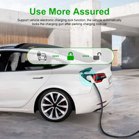 Gocean Nouveau Chargeur de Voiture Électrique à Courant Réglable le Plus Vendu 3,5 kW Charge Rapide AC IP66 5 Mètres Modèle A6 Type 2 200-220V 16A