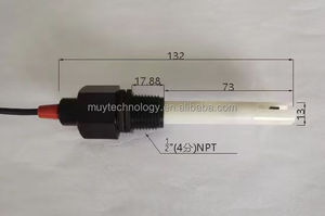 <span class=keywords><strong>Sensor</strong></span> daya elektroda konduktivitas Analog EC plastik ABS 1/4NPT untuk penggunaan industri - Product Image 6