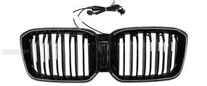 กระจังหน้ารถยนต์ LED Racing Grills สำหรับ BMW X3 X4 X3M X4M G01 G02 G08 ปี 2022-2024 อุปกรณ์ตกแต่งรถยนต์ - Product Image 6