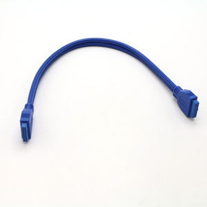 Cable de Extensión USB 3.0 de Alta Velocidad con Conector de 20 Pines, Macho a Hembra, para Carcasa de Ordenador, DIY - Product Image 1