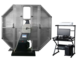 Computergesteuerter Pendel-Schlitzschlagprüfer für Niedertemperatur-Kammerprüfungen, Charpy-Schlagprüfgerät für Metallmaterialien mit Fallhammer - Product Image 5