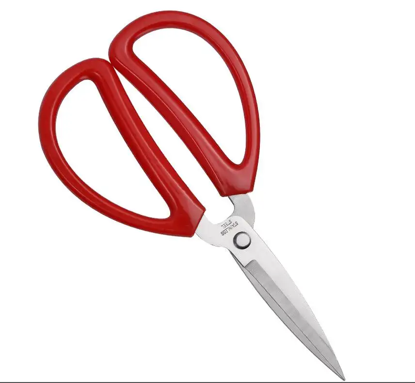 2024043001 красные Офисные ножницы кухонные ножницы 6 ''6,9'' 7,7 ''Длина 3 размера в наличии на заказ