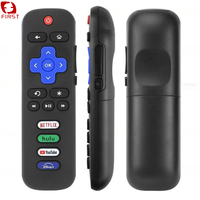 Control Remoto Inteligente Universal para Roku TV Compatible con TCL Hisense Onn Sharp Element Westinghouse Philips LED de Código Fijo
