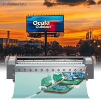 Konica 6ft 8ft 10ft Vinilo Banner Lona Máquina de impresión Gran formato Enrollar lienzo Impresora de inyección de tinta Plotter Precio