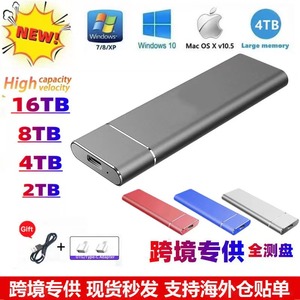 Hard disk portabel, hard disk portabel kecepatan tinggi, transfer Hard disk 1TB 2TB antarmuka kompatibel dengan USB 3.0 SSD eksternal Solid State - Product Image 6