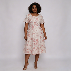 Conjuntos de vestidos y trajes de talla grande de la boutique de moda Geenlinm para mujeres, ideales para la iglesia. - Product Image 6