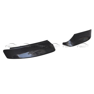 สปอยเลอร์กันชนหน้าคาร์บอนไฟเบอร์สำหรับ BMW E46 M3 CSL พร้อมวิงเล็ตและสปลิตเตอร์ข้าง สภาพใหม่ - Product Image 3