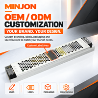 Driver LED Dimmable Minjon à Tension Constante, Alimentation Électrique pour Éclairage, Entrée 200-264V, Efficacité 94%