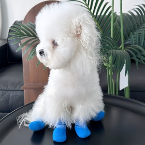 Chaussettes chaudes d'hiver pour <span class=keywords><strong>chien</strong></span>, imperméables, antidérapantes, protège-<span class=keywords><strong>pattes</strong></span> pour animaux de compagnie, chaussures réglables pour <span class=keywords><strong>chien</strong></span> pour la <span class=keywords><strong>protection</strong></span> des sols en bois dur - Product Image 5