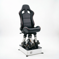 Plateforme de mouvement électrique à 6 axes sur mesure pour la vente en gros, avec une charge de 100 kg et un mouvement fluide, chaise interactive 6-DOF pour effets de chute et de vibration