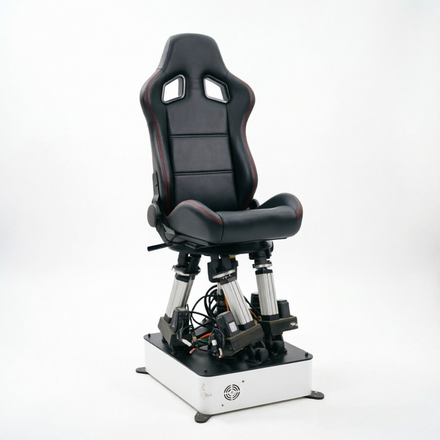 Wholesale Custom Built Electric 6 Axis Motion Platform with 100kg Load and Smooth Sway Surge Heave 6-DOF Interactive Prank Chair