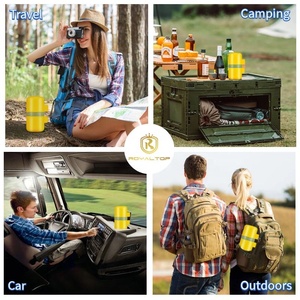 Moulin à café portable pour camping en plein air Cafetière goutte à goutte à double tasse avec <span class=keywords><strong>broyeur</strong></span> manuel à fraises coniques - Product Image 6