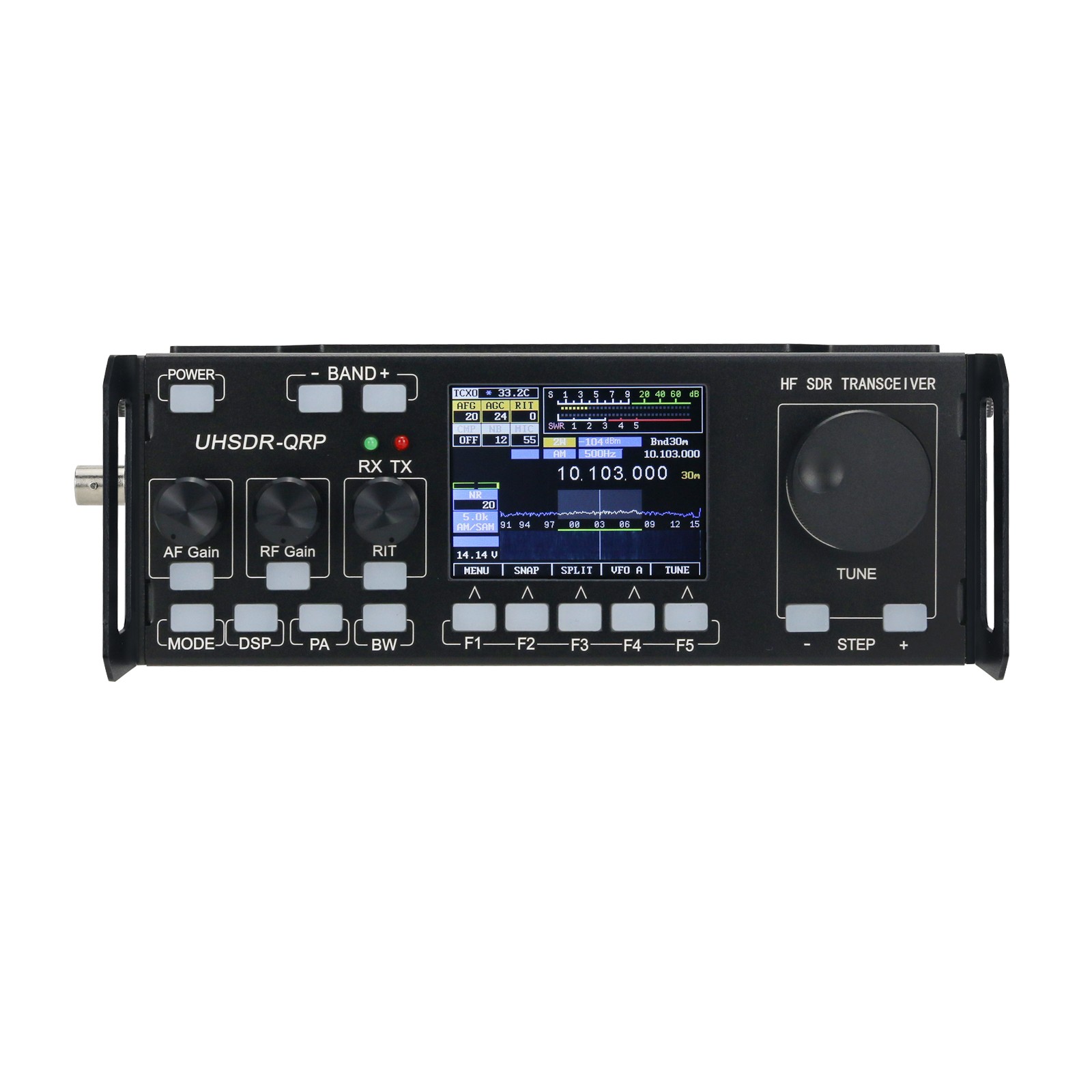HamGeek MCHF V0.6.3 HF SDRトランシーバー QRPトランシーバー