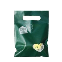 Sac de vêtements en gros UniOne personnalisé pour t-shirts, sous-vêtements épaissis, sac en plastique avec poignée, sac de magasin de vêtements en CPE dépoli avec fermeture éclair