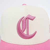 Gorras de Béisbol Personalizadas con Letras Bordadas, Estilo Casual Premium, Corona Media, de Algodón, de 5 Paneles, Bicolor, Deportivas, para Hombres, Mujeres y Niñas