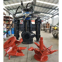 Pompa Lumpur Pasir Sentrifugal Tekanan Tinggi Submersible Tenaga Hidrolik untuk Excavator dengan Tenaga Hidrolik