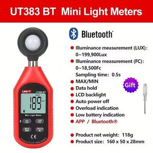 UNI-T UT383 Industrial Grade <strong>Digital</strong> Lux <strong>Meter</strong> 199,900 Luminance Tester for Precise Light Measurement UT383BT with Bluetooth - Product Image 3
