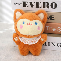 Mini peluche personnalisée porte-clés chiot ours mascotte peluche pendentif sac à dos pendentif cadeau exquis