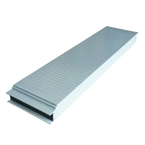 Ventes directes d'usine Panneaux de mur et de toit isolés Panneau sandwich en polyuréthane PU EPS étanche pour salle blanche