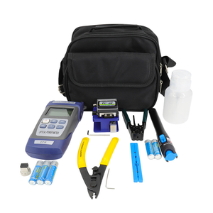 <span class=keywords><strong>Kit</strong></span> d'outils d'assemblage FTTH 8 en 1, décapant Miller, VFL, mesureur de puissance optique, coupe-fibre FC-6S, ensemble d'outils de fibre optique - Product Image 2