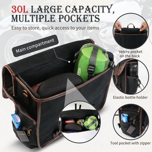 NiceCNC, <span class=keywords><strong>bolsa</strong></span> para SILLÍN de motocicleta, lona para motocicleta, alforjas impermeables, caja, <span class=keywords><strong>bolsa</strong></span> de <span class=keywords><strong>herramientas</strong></span> lateral - Product Image 4