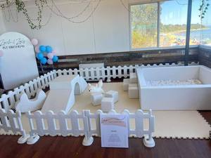 Hot Bán Trẻ Em Mới Kết Hợp Mềm Chơi Bọt Khối Thiết Bị Sân Chơi Trong Nhà Toddler Trắng Bóng Pit Mềm Chơi Bộ - Product Image 4