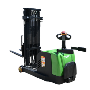 1,2 T 1,5 T 2 T стоячий штабелер вилочный погрузчик с узкими ножками штабелер для склада используется на продажном лифте 4 м - Product Image 1