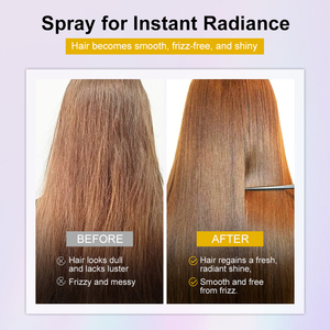 Produits d'entretien des perruques Spray brillant pour perruques et extensions Cheveux humains synthétiques Perruque Cheveux Silkening Mist Hair Spray démêlant - Product Image 2