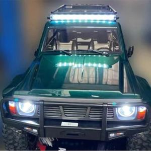 Camion RC tout-terrain YIKONG YK4107 PRO à l'échelle 1/10, 4 roues motrices, moteur brushless, servo 25 kg, différentiel à double vitesse, verrouillage, engrenages métalliques, lumières LED - Product Image 4