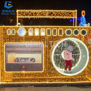 SGML42 Luz LED de Ahorro de Energía, Impermeable, Ignífuga, con Motivo de Puerta 3D, para Jardín, Decoración para el Festival de Acción de Gracias - Product Image 4