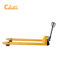 Chariot à palettes manuel personnalisé en usine 2T 2.5T 3T 5T, transpalette hydraulique OEM ODM disponible pour usage industriel en entrepôt