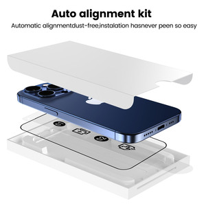 Los Más Vendidos de <span class=keywords><strong>Amazon</strong></span>: Protector de Pantalla para iPhone 17 Pro Max con Eliminación Automática de Polvo, 9H HD Transparente, Sin Burbujas, Fácil Instalación - Product Image 2